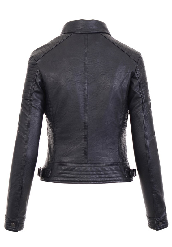 Damska Kurtka Ramoneska Jagna Czarna