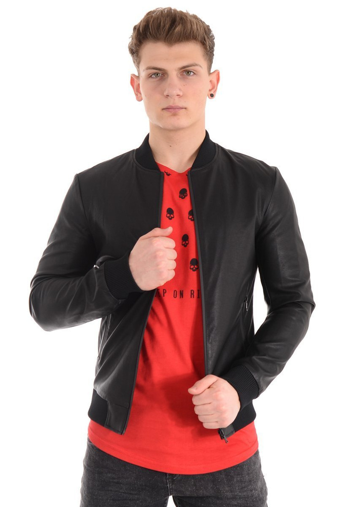 Męska Koszulka T-Shirt Nadruk Czerwona