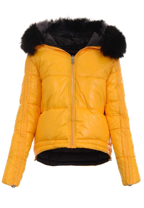 Damska Kurtka Ortalionowa Ewelina Żółta