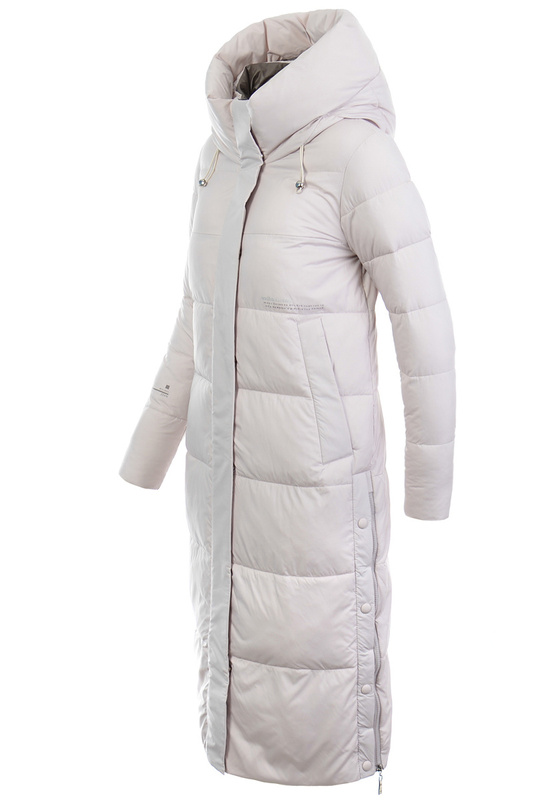 Damska Kurtka Ortalionowa Długa Waleria Beżowa