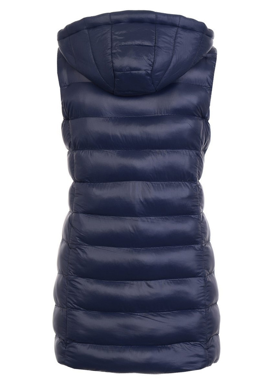 Damska Kamizelka Bezrękawnik Magdalena Granatowy