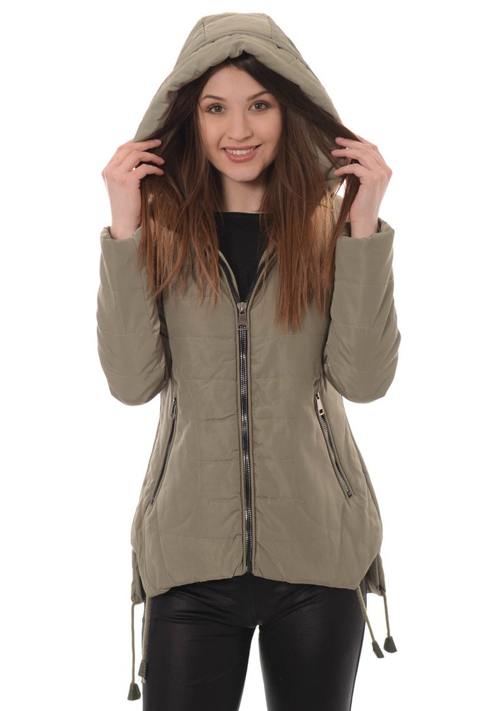 Damska Wiosenna Kurtka Tola Zielona