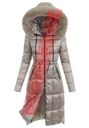 Damska Kurtka Pikowana Julita Beżowa