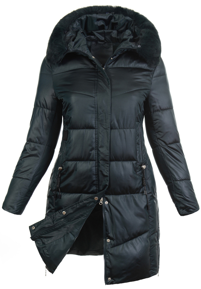 Damska Kurtka Zimowa Jolanta Zielona