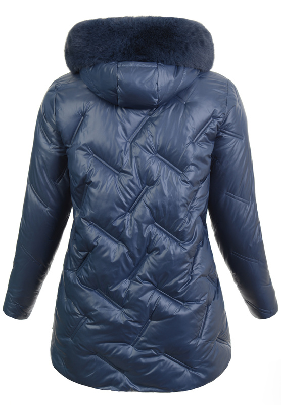 Damska Kurtka Zimowa Antonina Niebieska