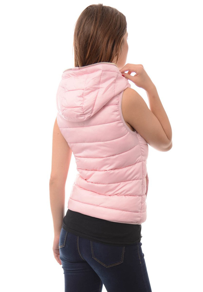 Damska Kamizelka Bezrękawnik Ines Różowy