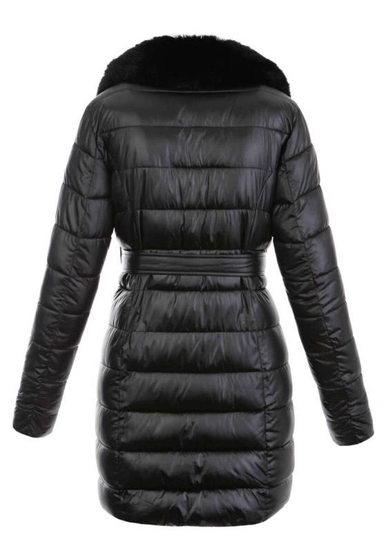 Damska Kurtka Pikowana Marina Czarna