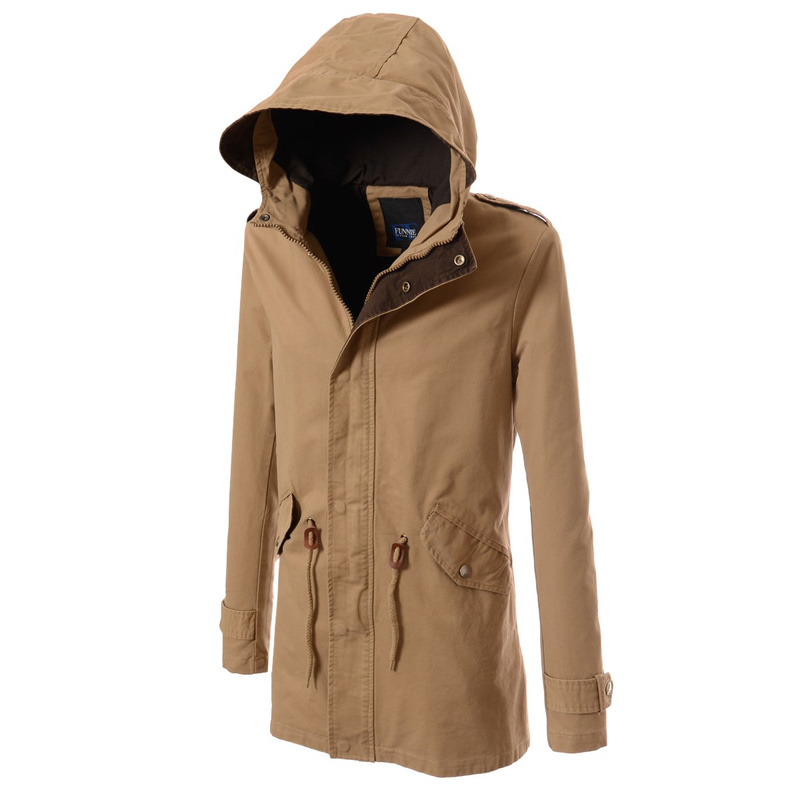 Męska Kurtka Wiosenna Maximo Beżowa