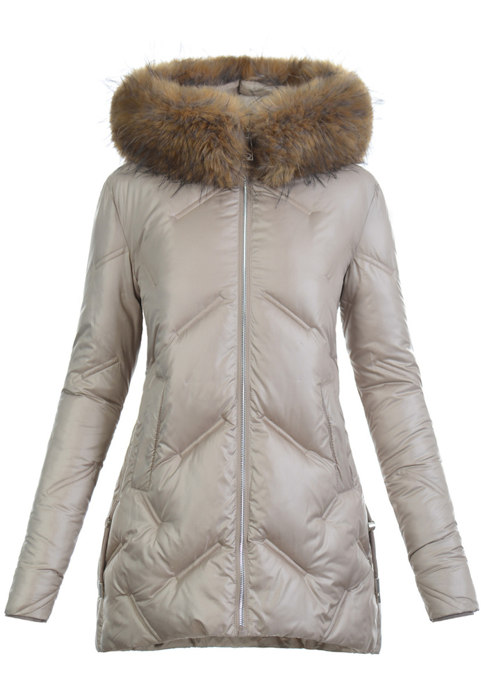 Damska Kurtka Zimowa Ofelia Cappuccino