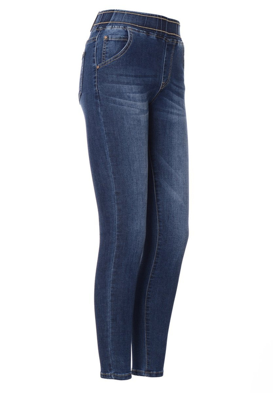 Damskie Spodnie Granatowe