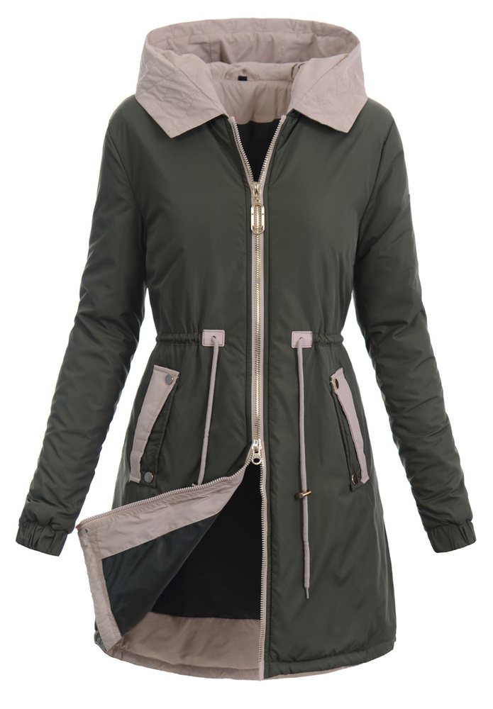 Damska Kurtka Przejściowa Wiosenna Cameron Zielona