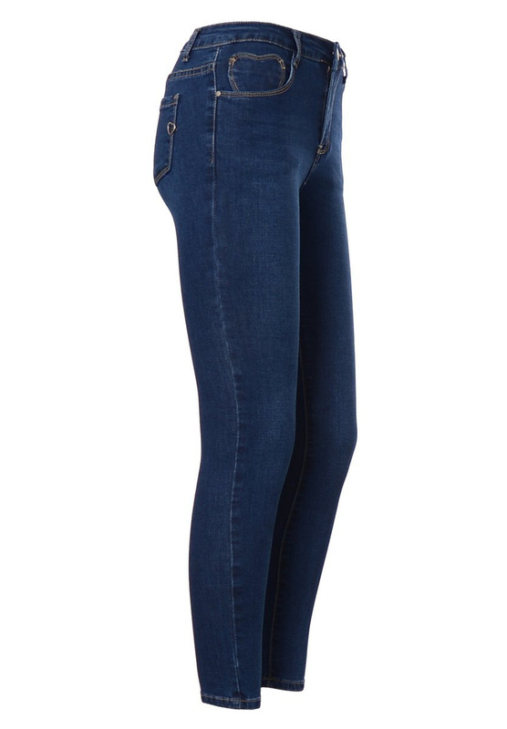 Damskie Spodnie Granatowe