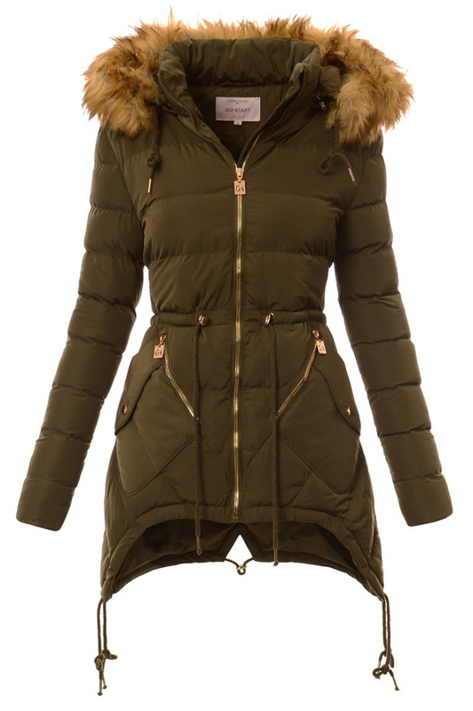 Damska Ortalionowa Kurtka Agnes Zielona