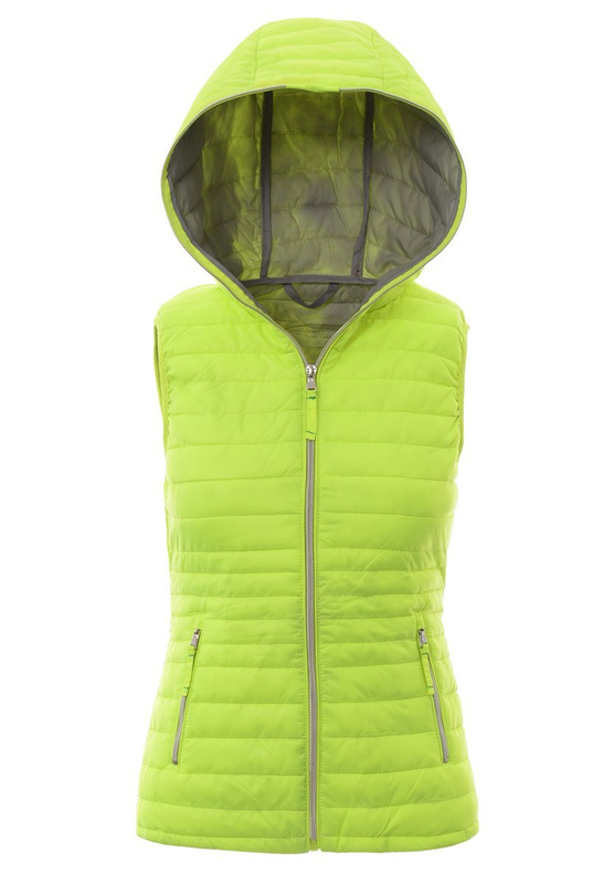 Damska Kamizelka Bezrękawnik Żółta