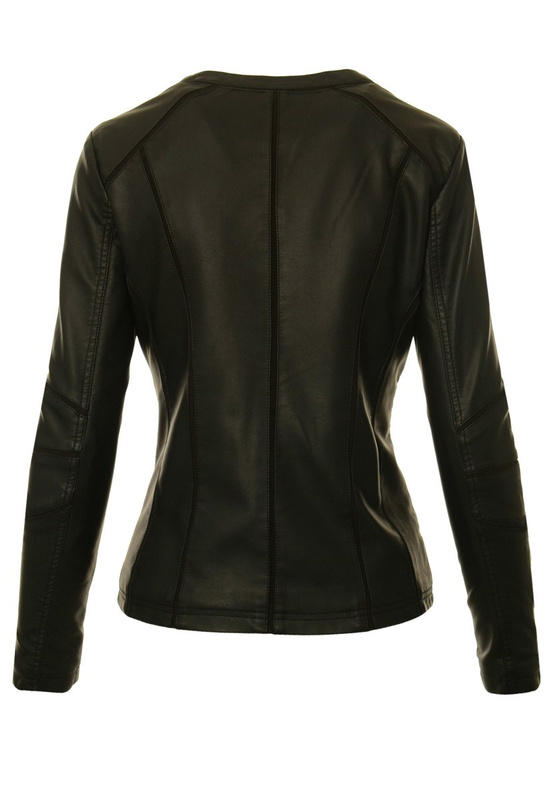 Damska Kurtka Ramoneska Nadia Czarna