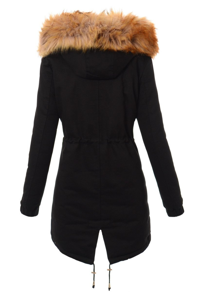 Dwustronna Zimowa Kurtka Marlena Czarno Różowa