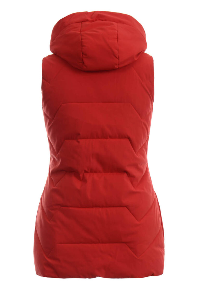 Damska Kamizelka Bezrękawnik Marcela Czerwony