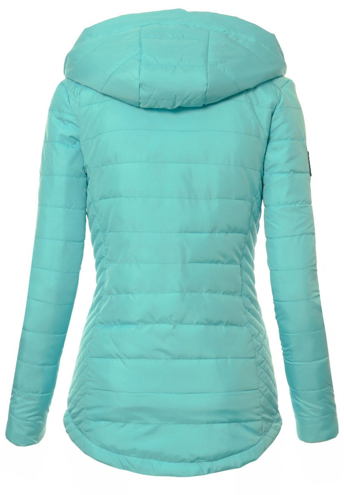 Damska Jesienna Wiosenna Kurtka Mery Morska