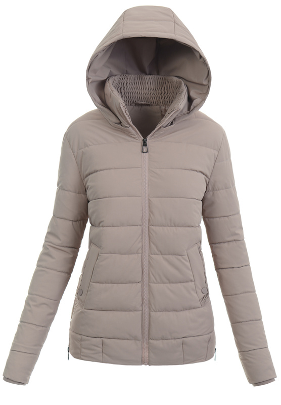 Damska Kurtka Zimowa Bernadeta Beżowa