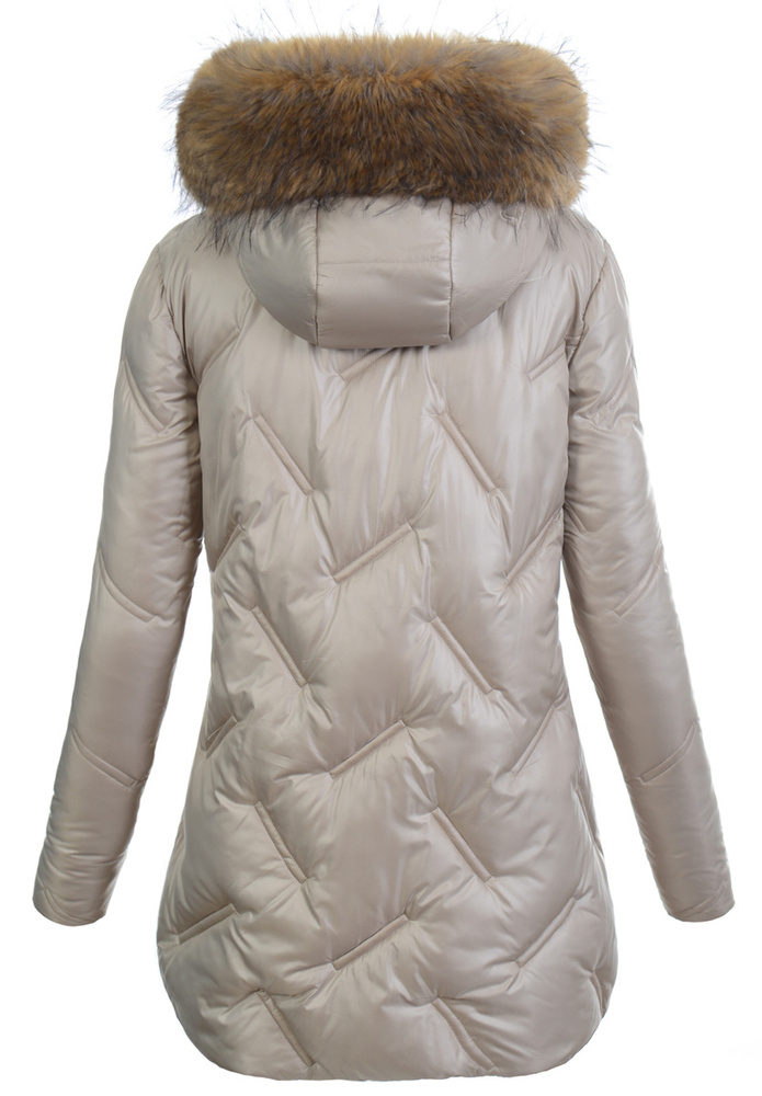 Damska Kurtka Zimowa Ofelia Cappuccino
