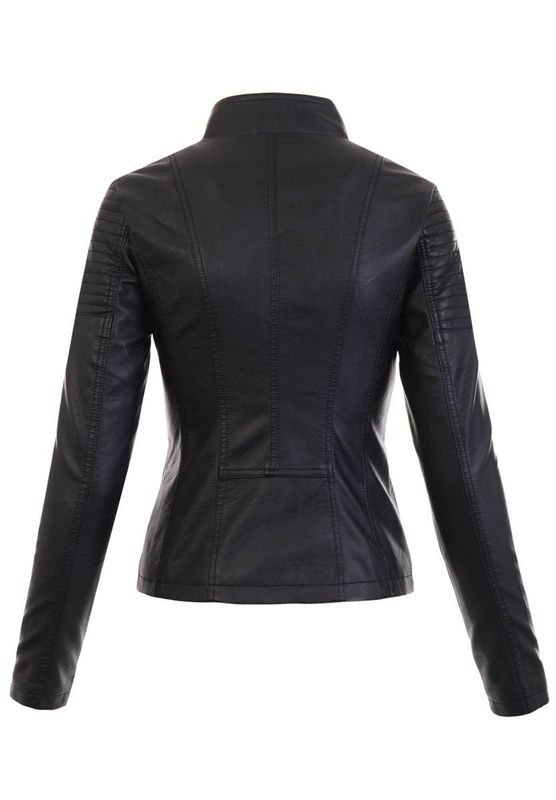 Damska Kurtka Ramoneska Ewa Czarna