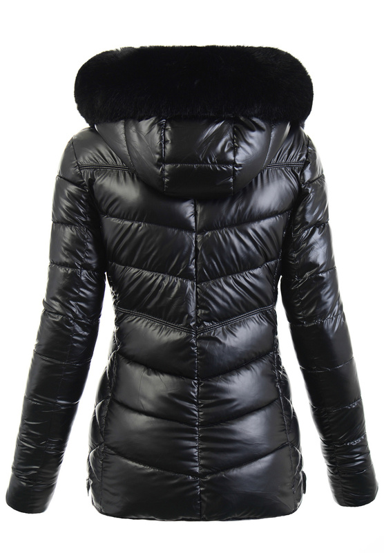 Damska Kurtka Zimowa Emily Czarna