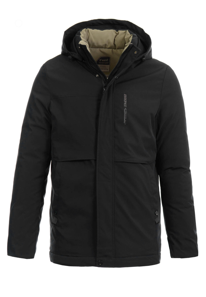 Męska Zimowa Kurtka Mariusz Czarna