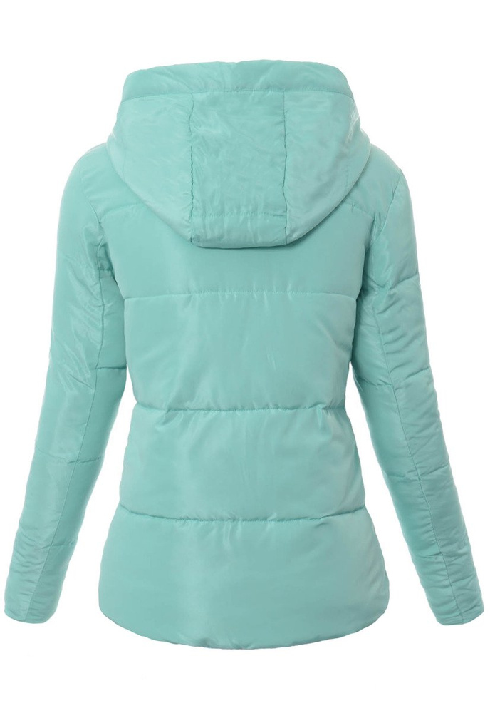 Damska Zimowa Kurtka Ortalionowa Ludmiła Miętowa