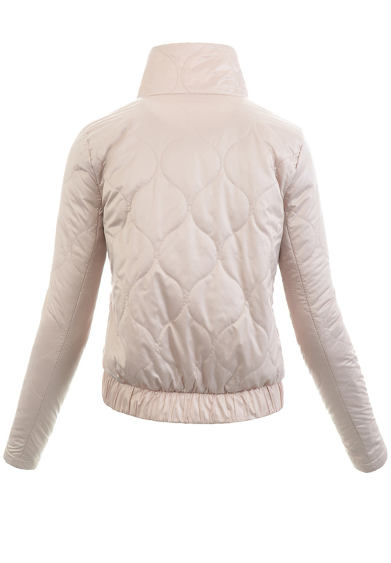 Damska Kurtka Bomberka Wiosenna Juliana Beżowa