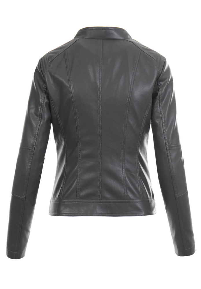 Damska Kurtka Ramoneska Asteria Grafitowa