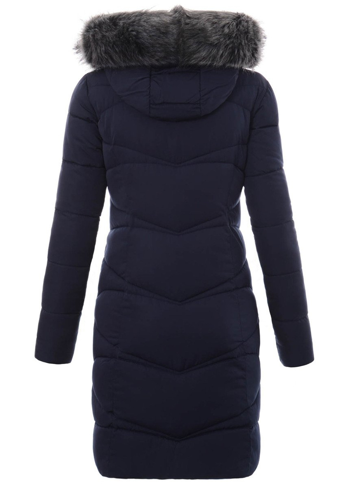 Damska Zimowa Kurtka Ortalionowa Klementyna Granatowa