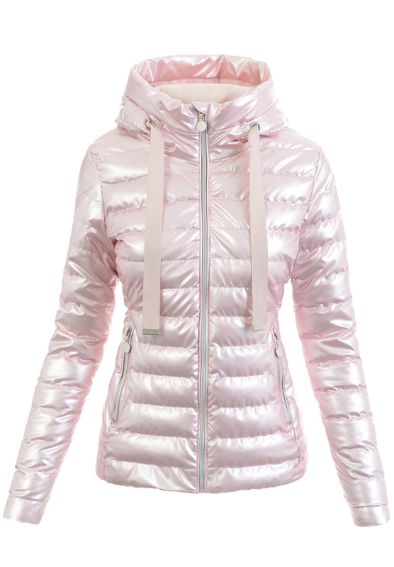 Damska Kurtka Przejściowa Wiosenna Kornelia Różowa