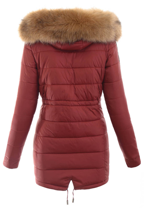 Damska Kurtka Zimowa Parka Urszula Ceglana