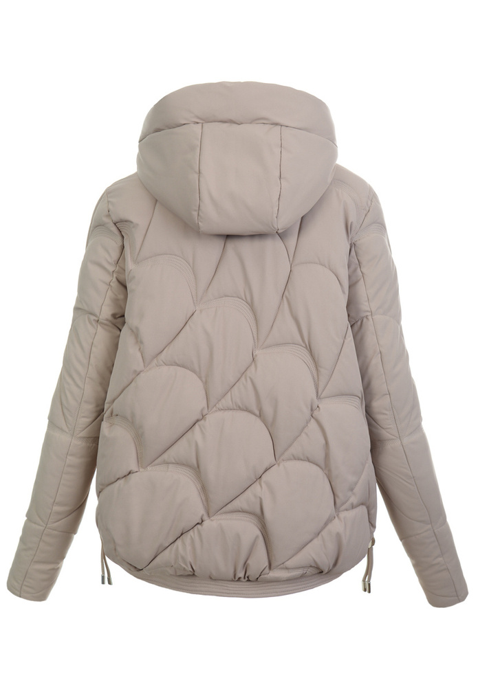 Damska Kurtka Zimowa Nikola Ciemno Beżowa