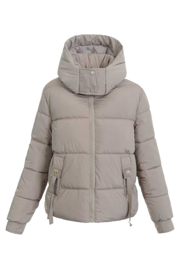 Damska Kurtka Zimowa Honorata Beżowa