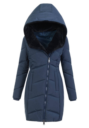 Damska Ortalionowa Kurtka Małgosia Granatowa