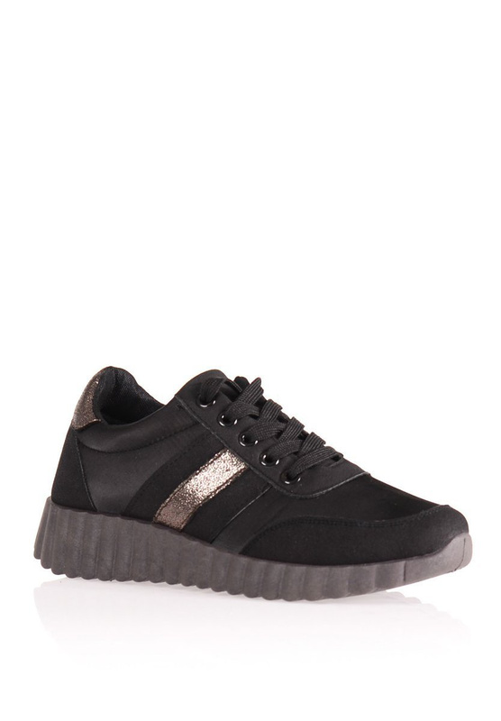 Damskie Sportowe Buty Czarne