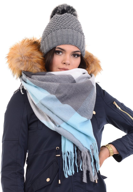 Parka Zimowa Pola Granatowa