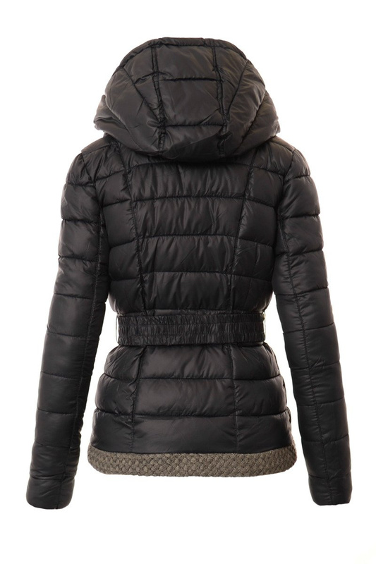 Damska Zimowa Ortalionowa Kurtka Alisa Granatowa