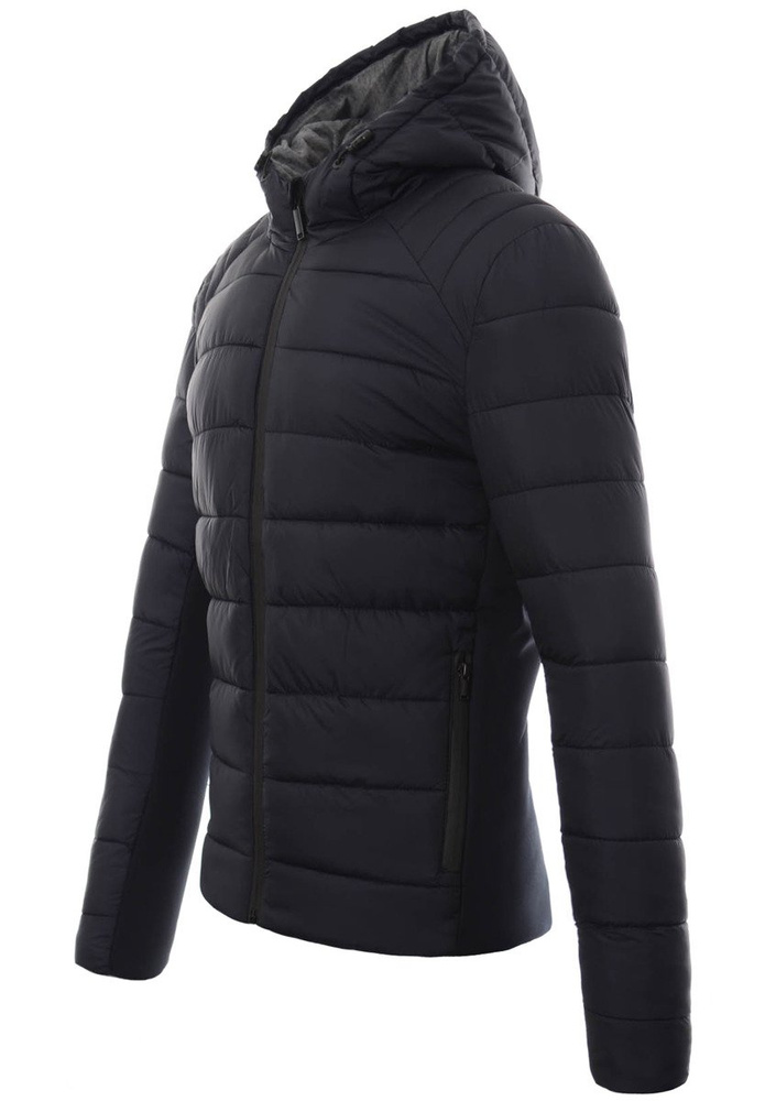 Męska Zimowa Kurtka Ortalionowa Granatowa