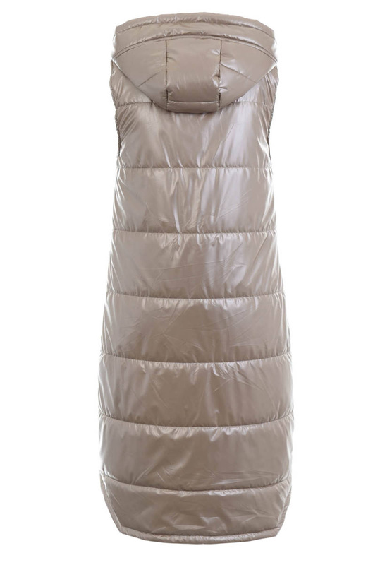 Damska Kamizelka Bezrękawnik Karmena Cappuccino