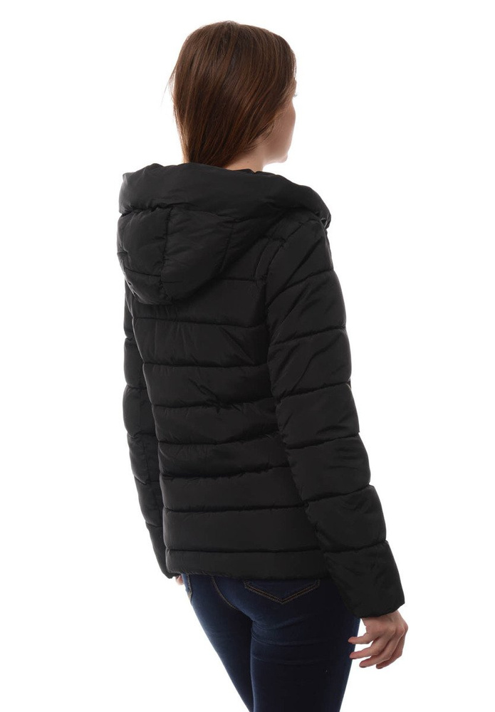 Damska Zimowa Kurtka Ortalionowa Lea Czarna