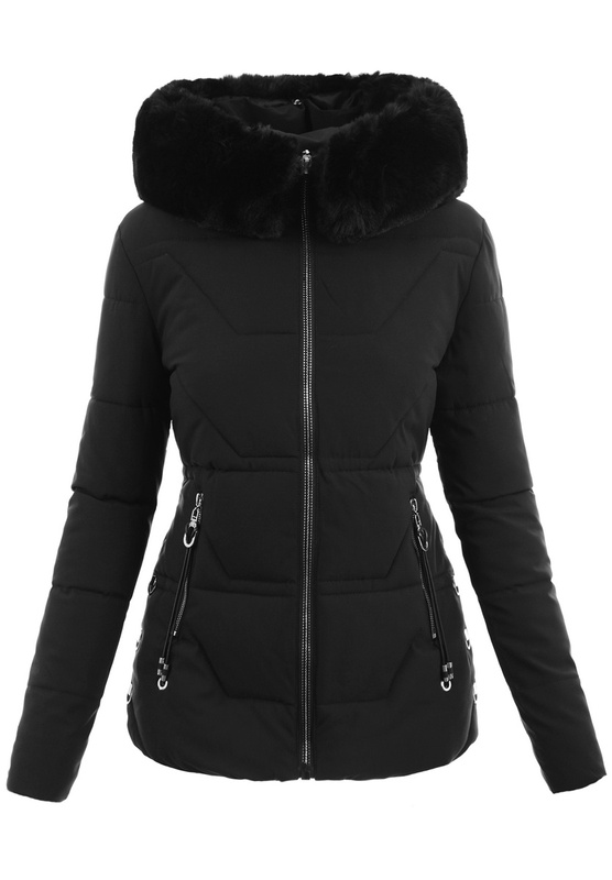 Damska Kurtka Ortalionowa Izolda Czarna