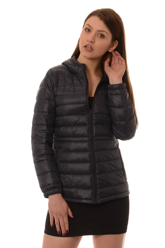 Damska Przejściowa Kurtka Puchowa Melani Granatowa