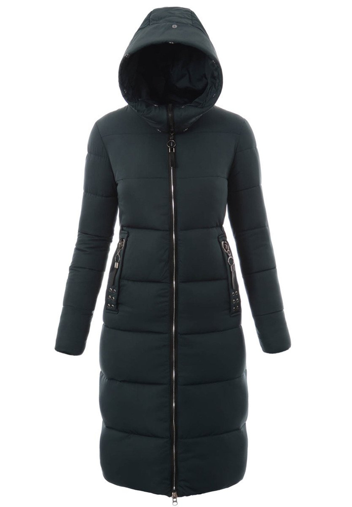 Damska Zimowa Kurtka Ortalionowa Stefania Zielona