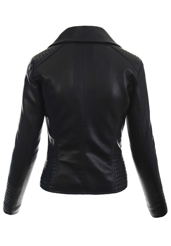 Damska Kurtka Ramoneska Donata Czarna