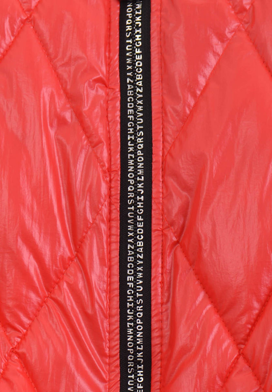 Damska Wiosenna Kurtka Syntia Czerwony