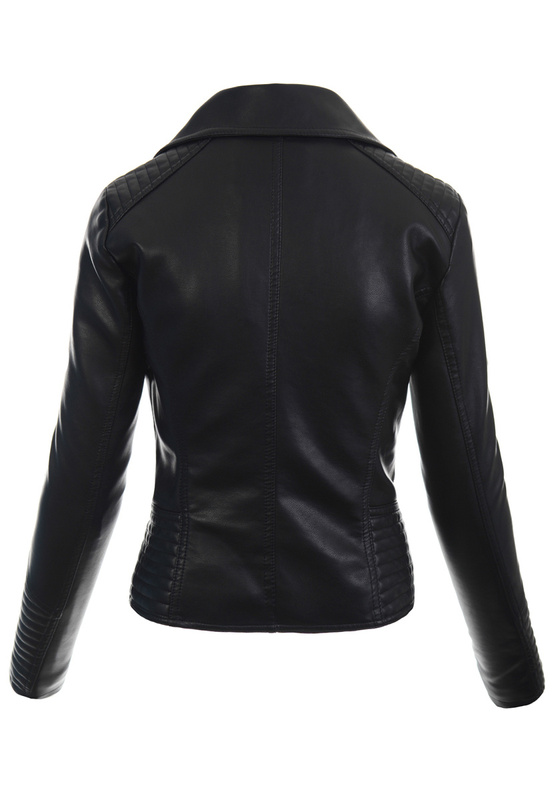 Damska Kurtka Ramoneska Donata Czarna