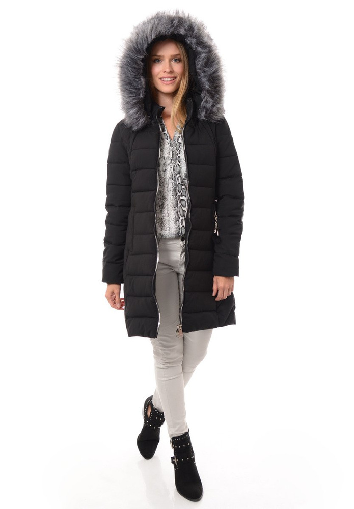 Damska Kurtka Ortalionowa Milena Czarna