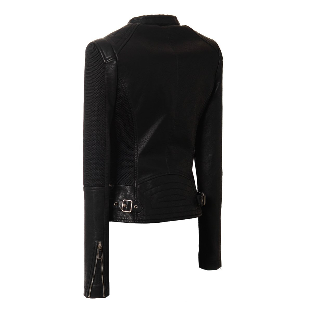 Damska Kurtka Ramoneska Czarna